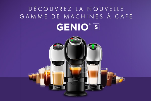 Gamme machine café GENIO S