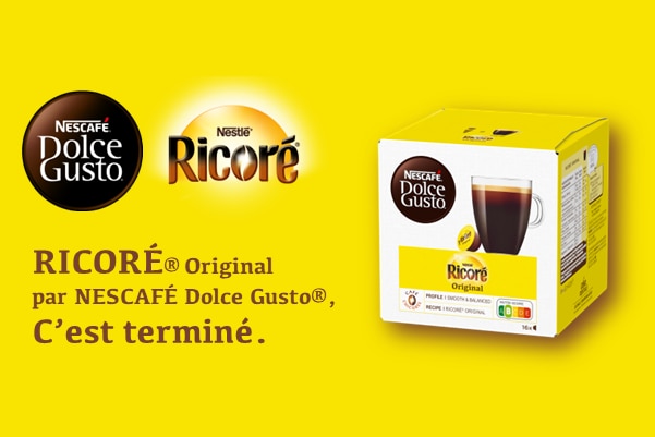 Arrêt de RICORÉ® Original par NESCAFÉ Dolce Gusto®.