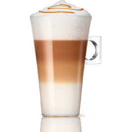 Tasse de café latte macchiato caramel NESCAFÉ® Dolce Gusto®